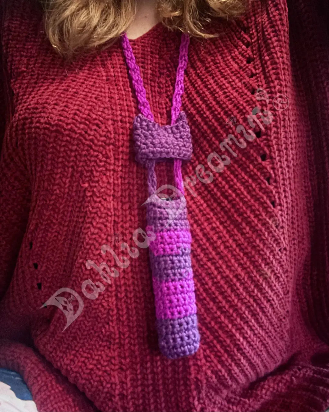 Cheshire Pouch Necklace Bags