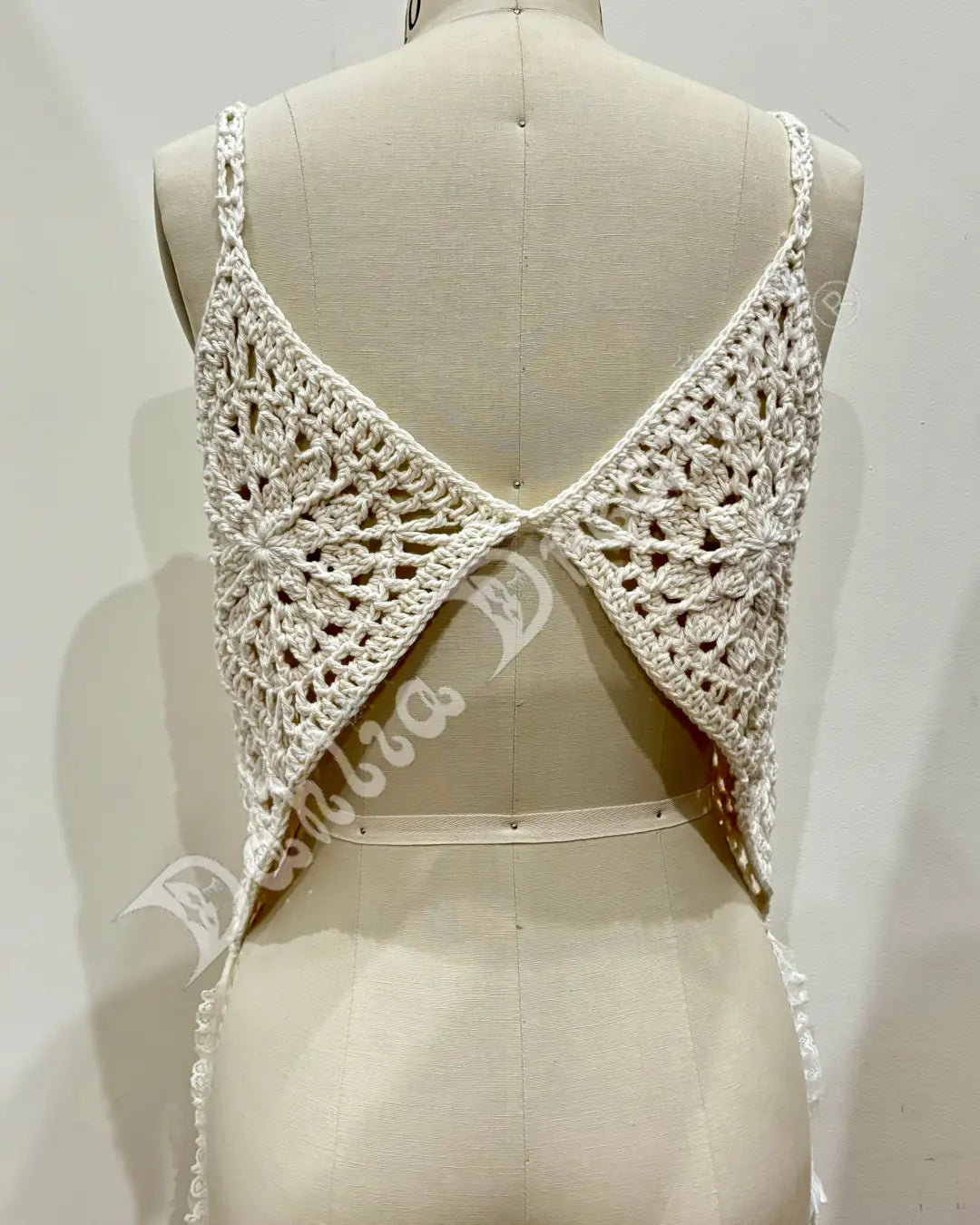 Dahlia Fairy Singlet Crochet Top