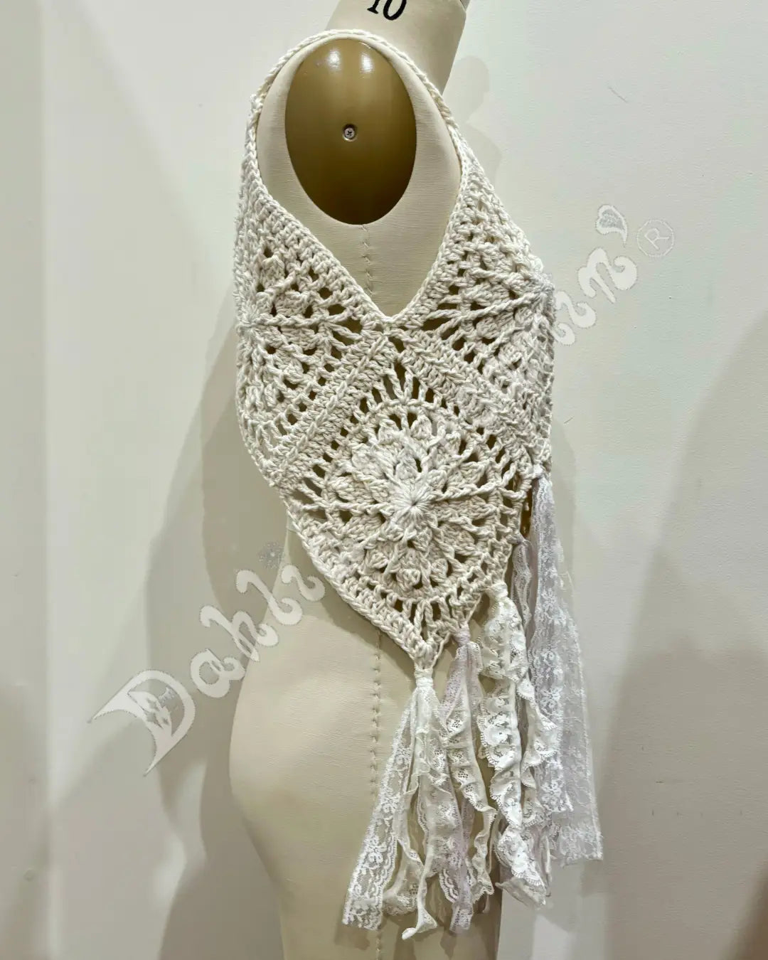 Dahlia Fairy Singlet Crochet Top