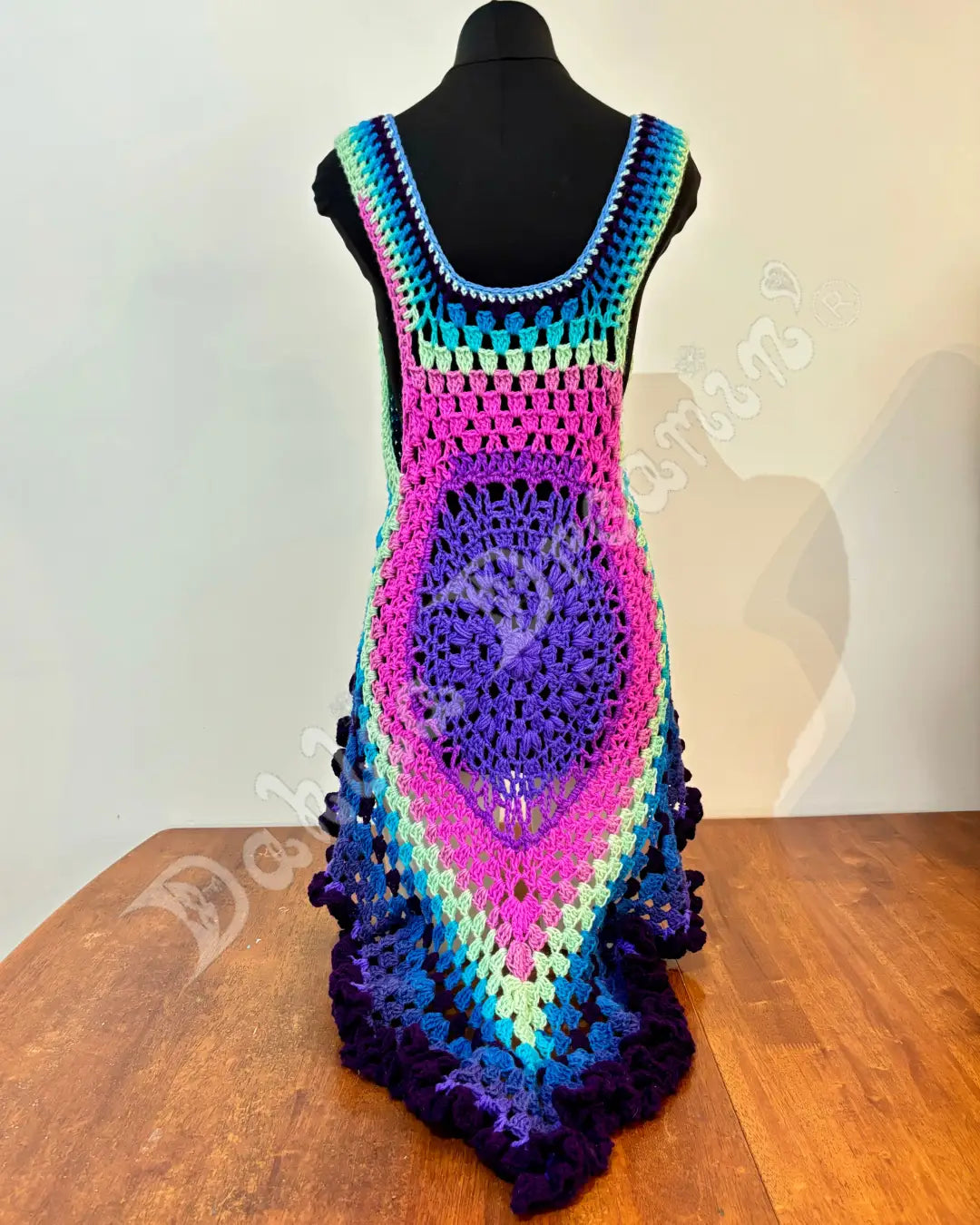 Fluorescence Dahlia Vest