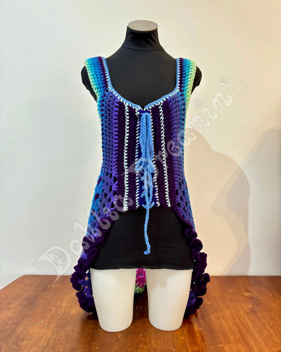 Fluorescence Dahlia Vest