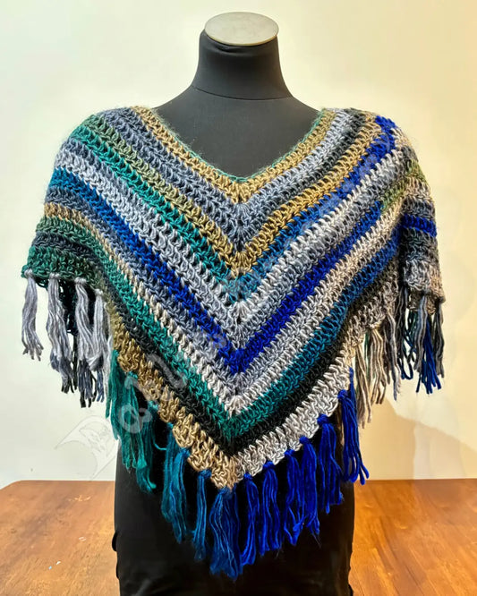 Glacial Mountain Poncho