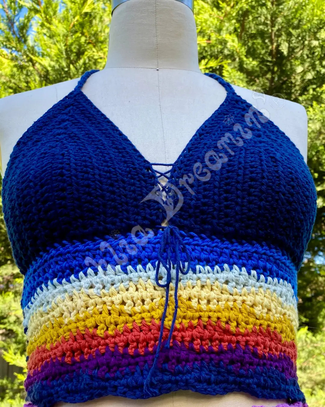 Life’s A Beach Halter Crochet Top