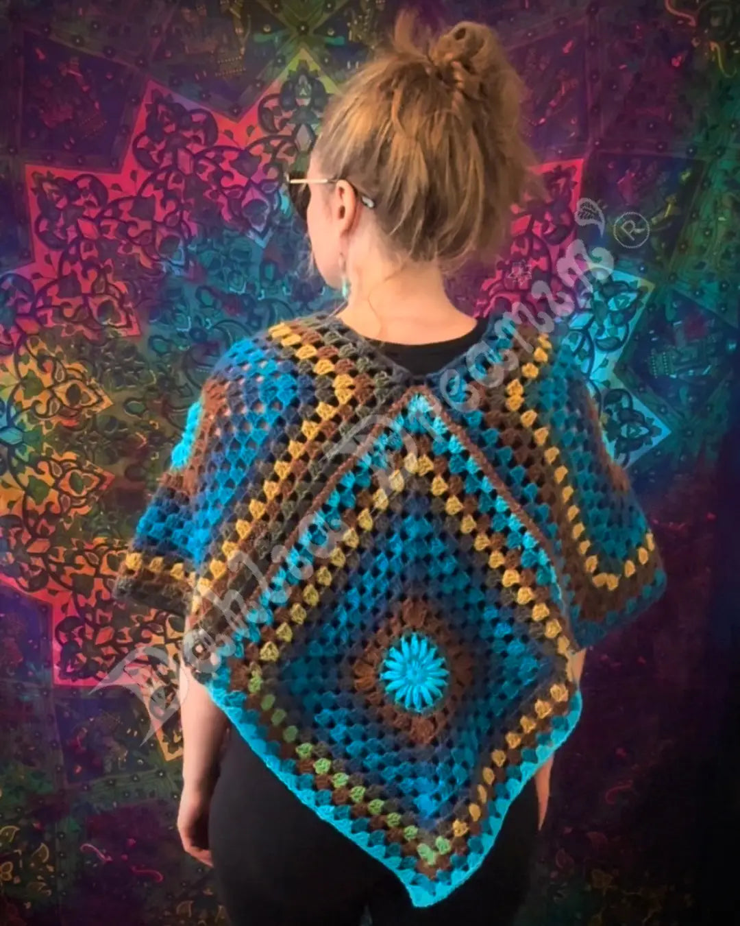 Nature Diamond Poncho