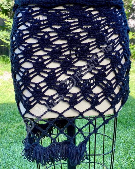 Obsidian Wrap Skirt