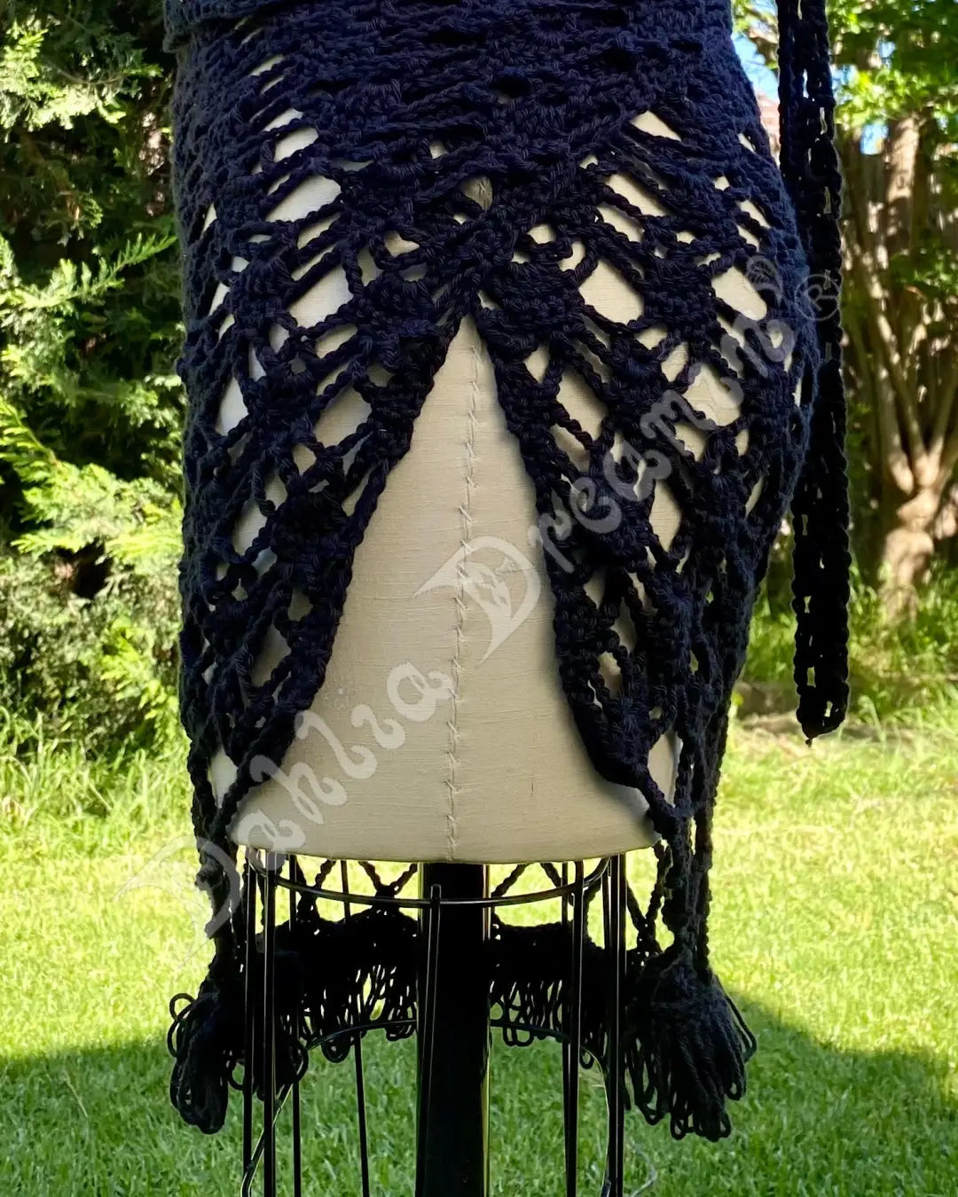 Obsidian Wrap Skirt