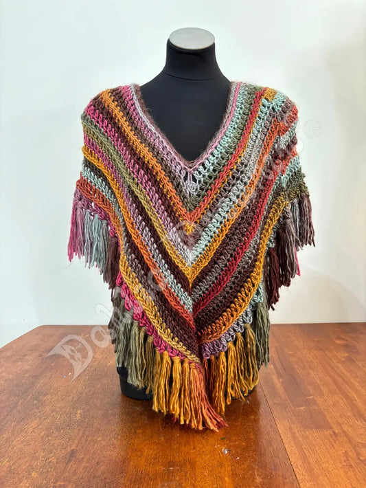 Rainbow Mountain Poncho