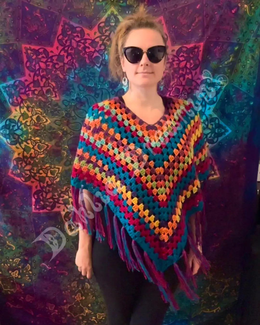 Technicolor Poncho