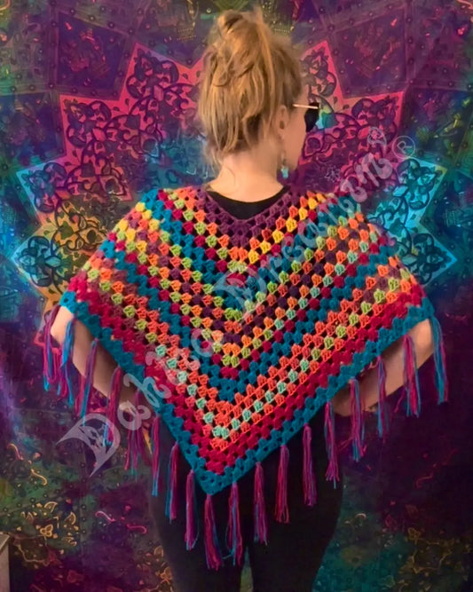 Technicolor Poncho