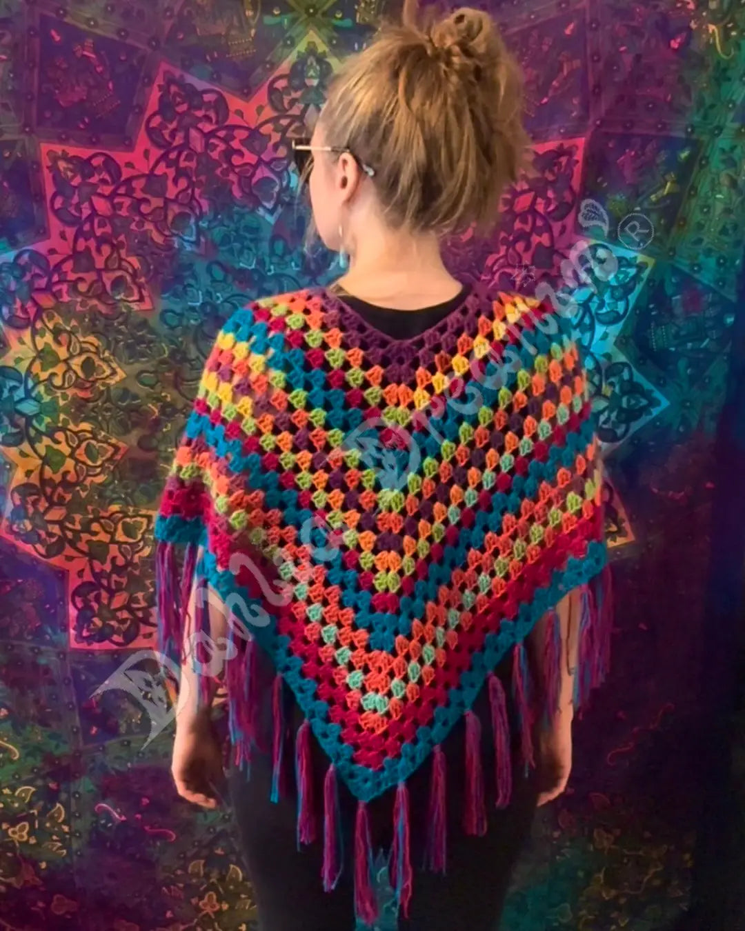 Technicolor Poncho