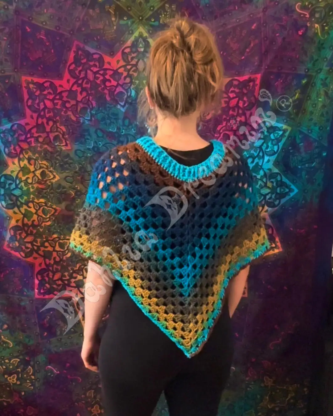 Woodland Sky Poncho