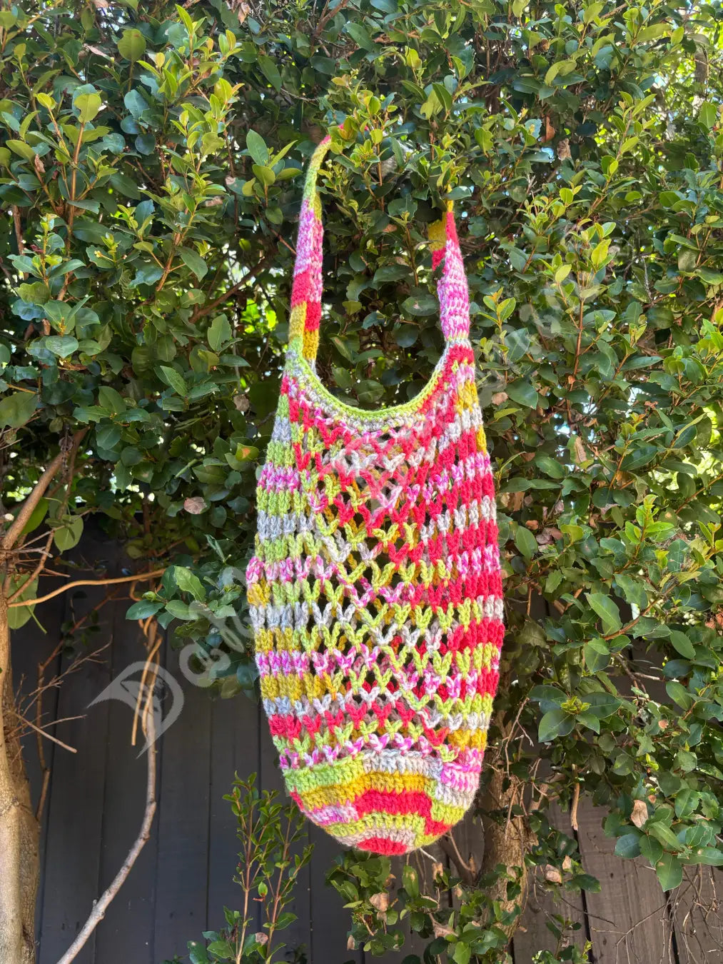 Yellow Pink Market Bag Bags